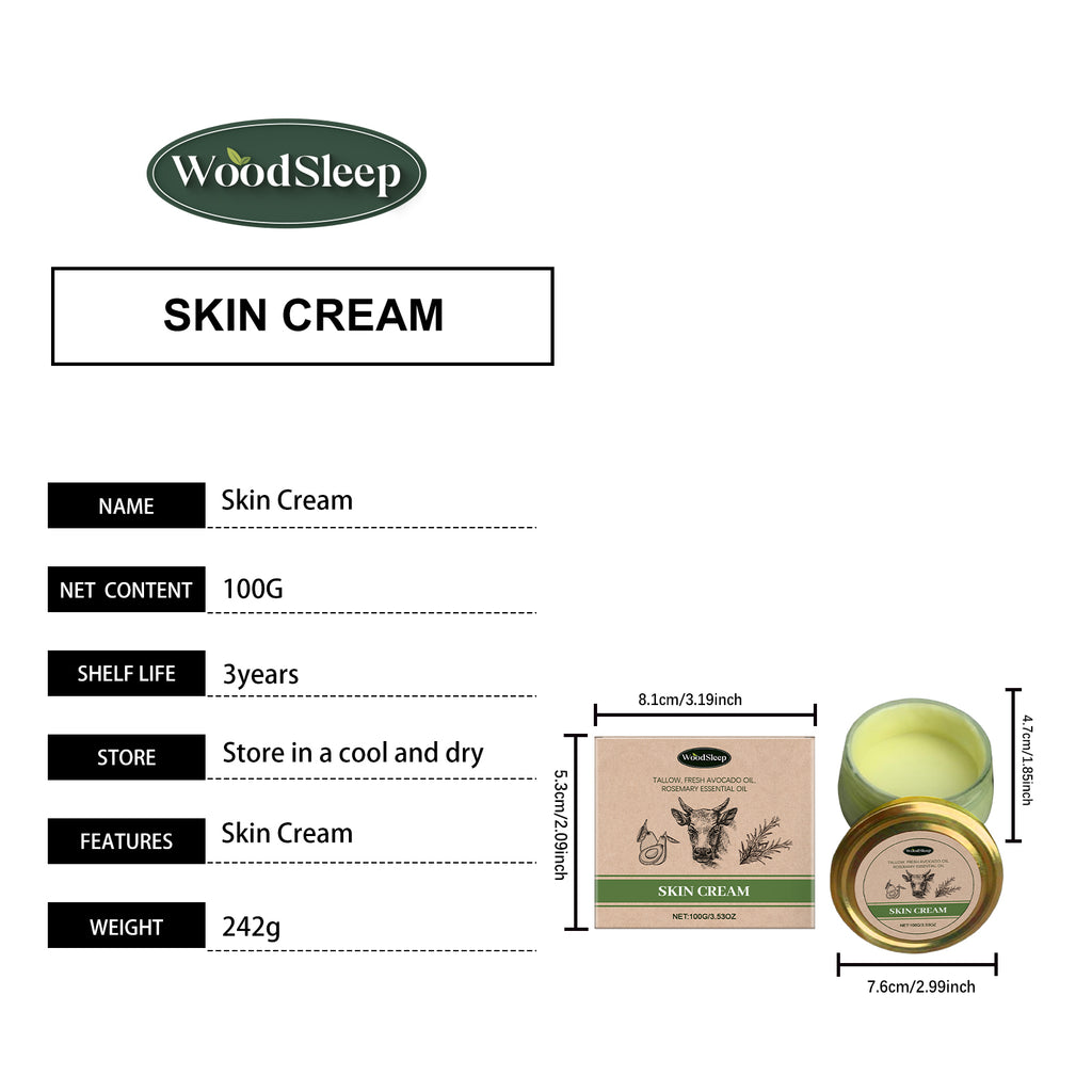 Tallow & Avocado Nourishing Skin Cream – 100 g – view 4