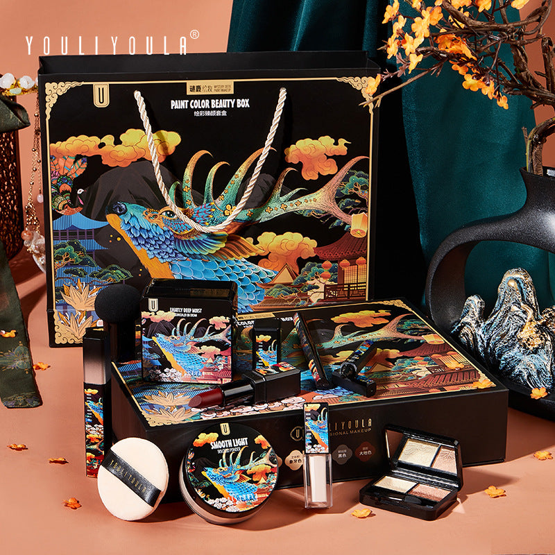 Makeup Gift Set with Cushion BB Cream & Lipstick – 7 or 9 Pieces – view 2