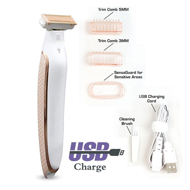Rechargeable Lady Shaver for Body – view 2