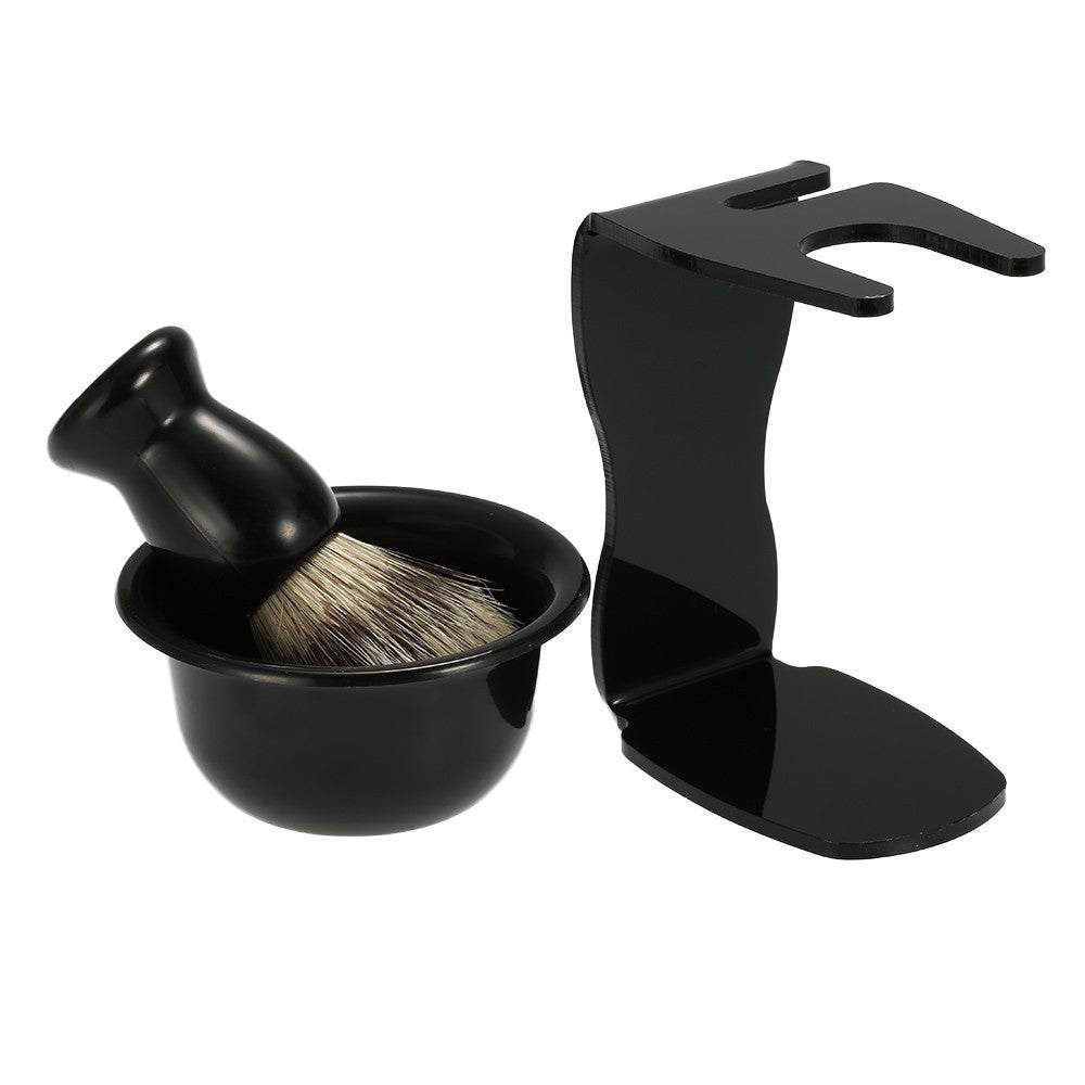 Shaving Brush with Stand & Bowl – view 4