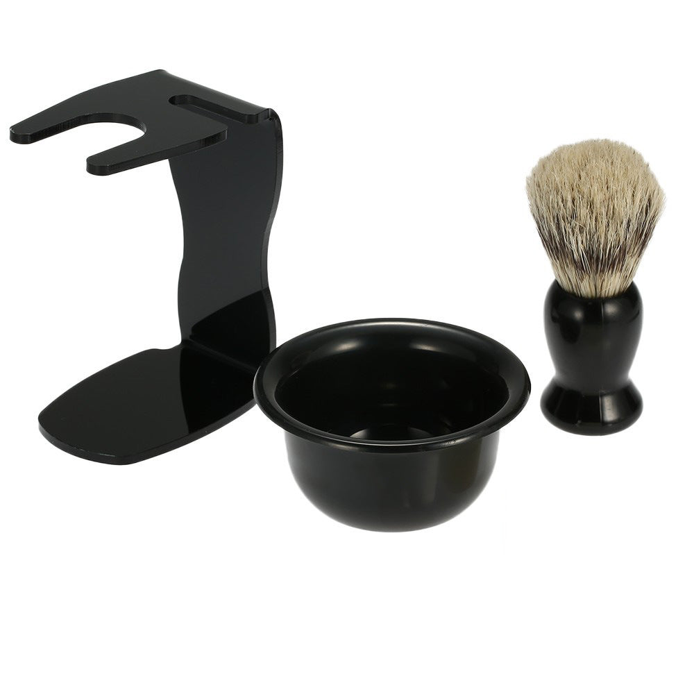 Shaving Brush with Stand & Bowl – view 2