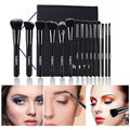 15-Piece Black Makeup Brush Set with Storage Bag – view 2