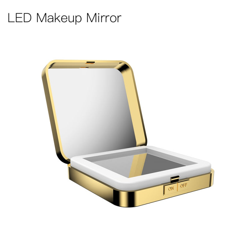 LED Makeup Mirror with 4x Magnifying Mirror – view 2