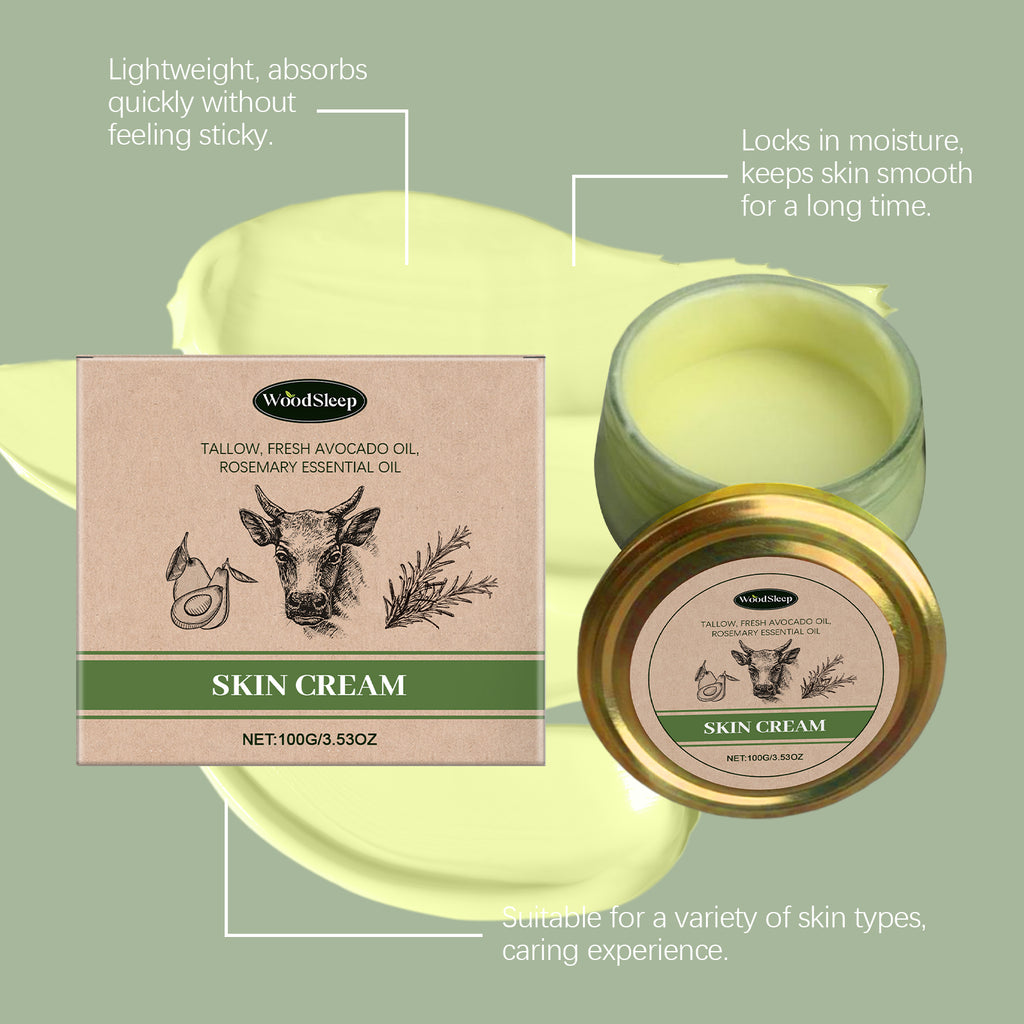 Tallow & Avocado Nourishing Skin Cream – 100 g