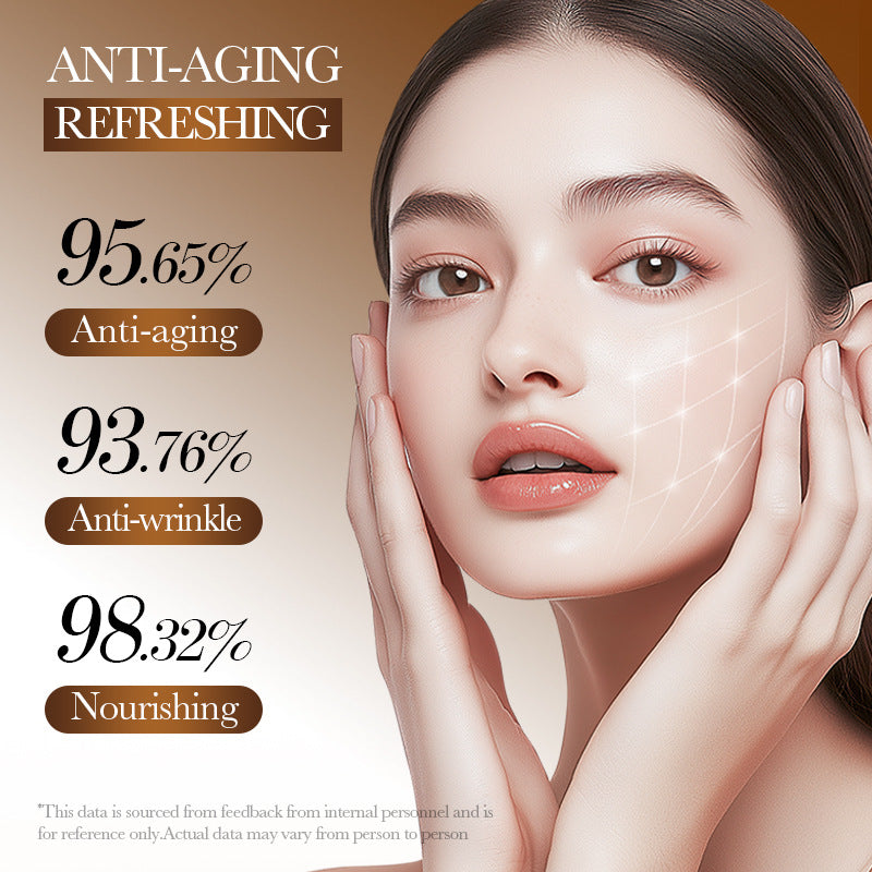 Collagen face serum and firming face cream for hydration