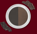Double Shade Eyebrow Gel and Brush