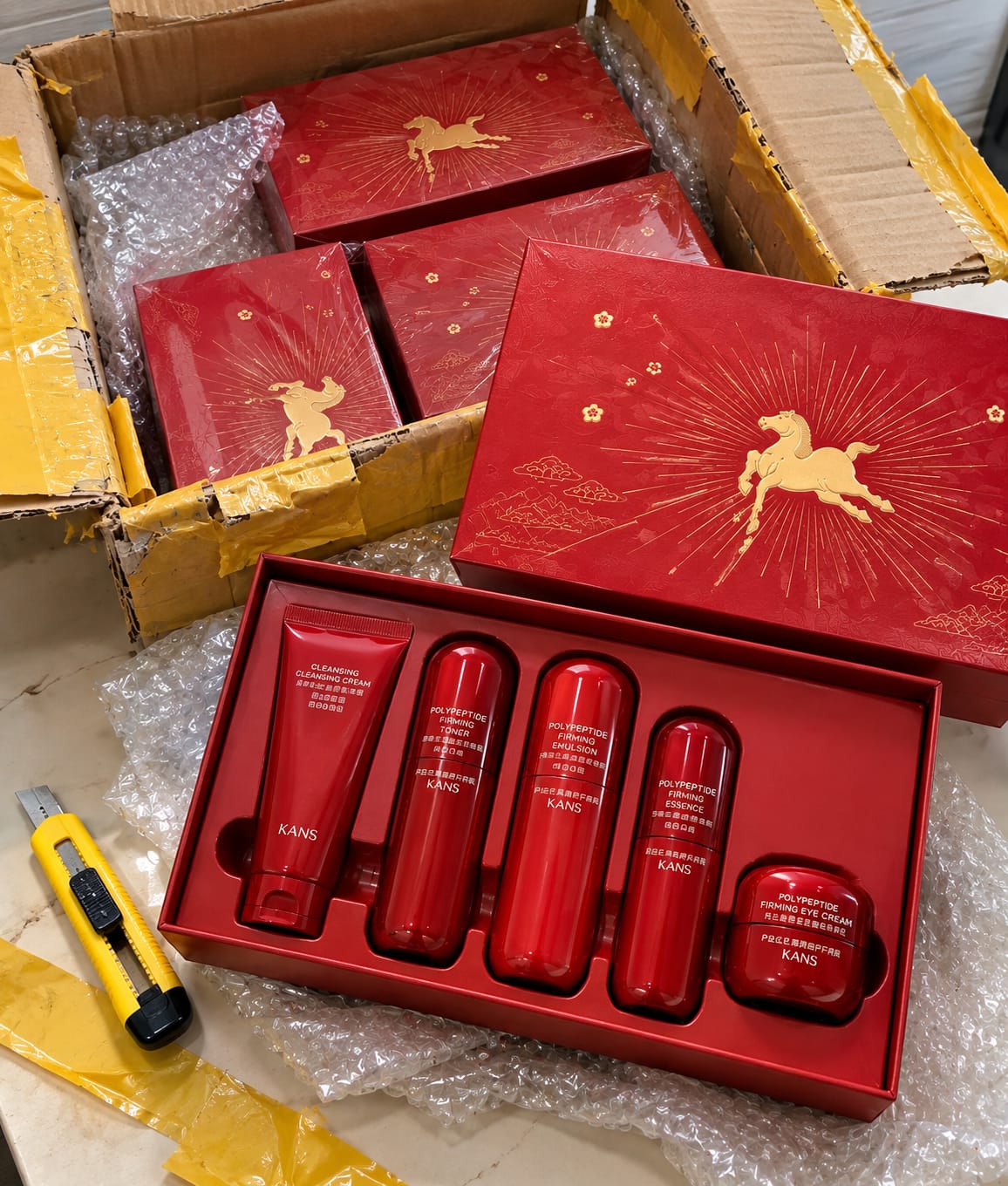 Hydrating skincare gift set – all five products