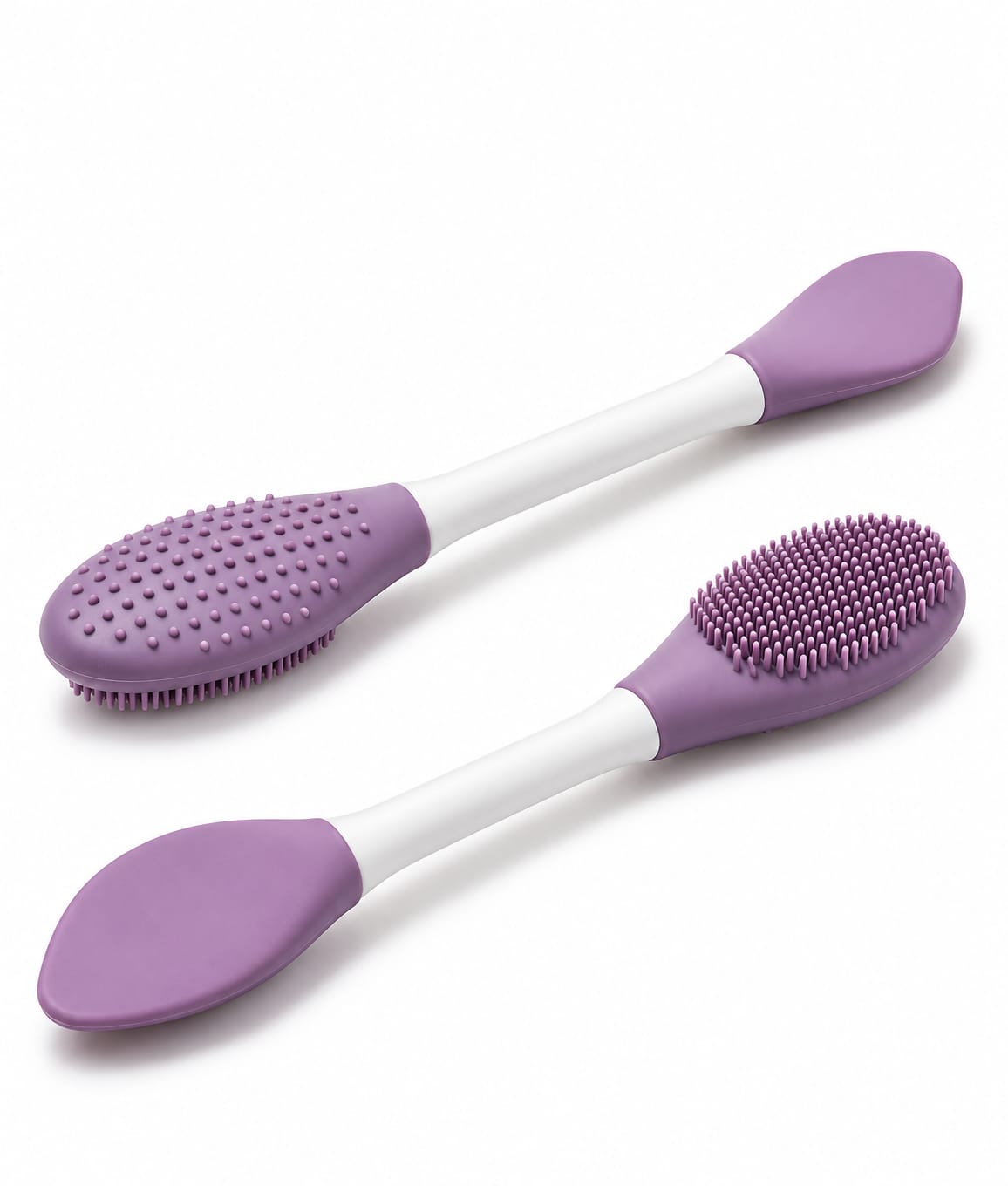 Double-Ended Silicone Face Mask Brush