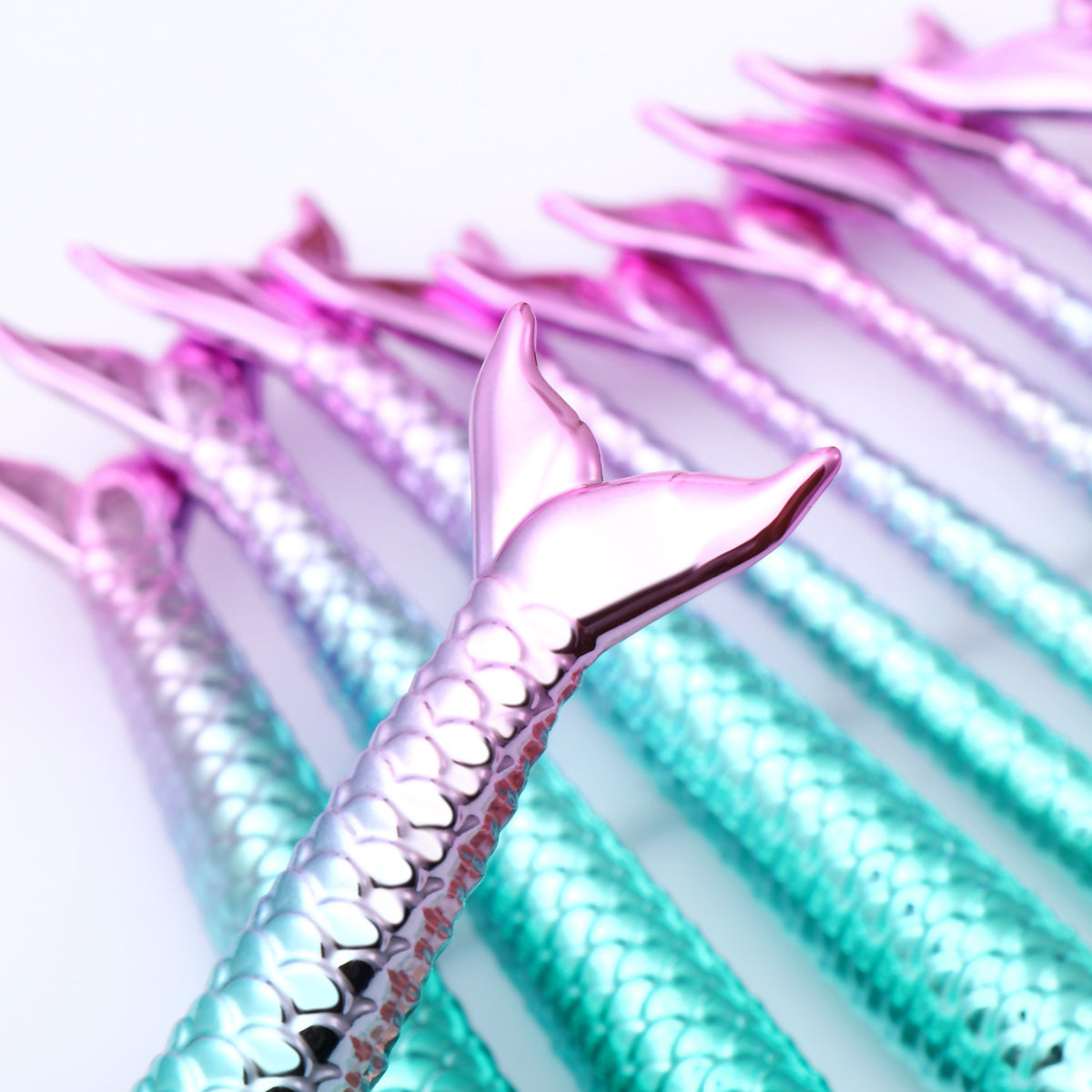 11-Piece Mermaid Makeup Brush Set – view 5