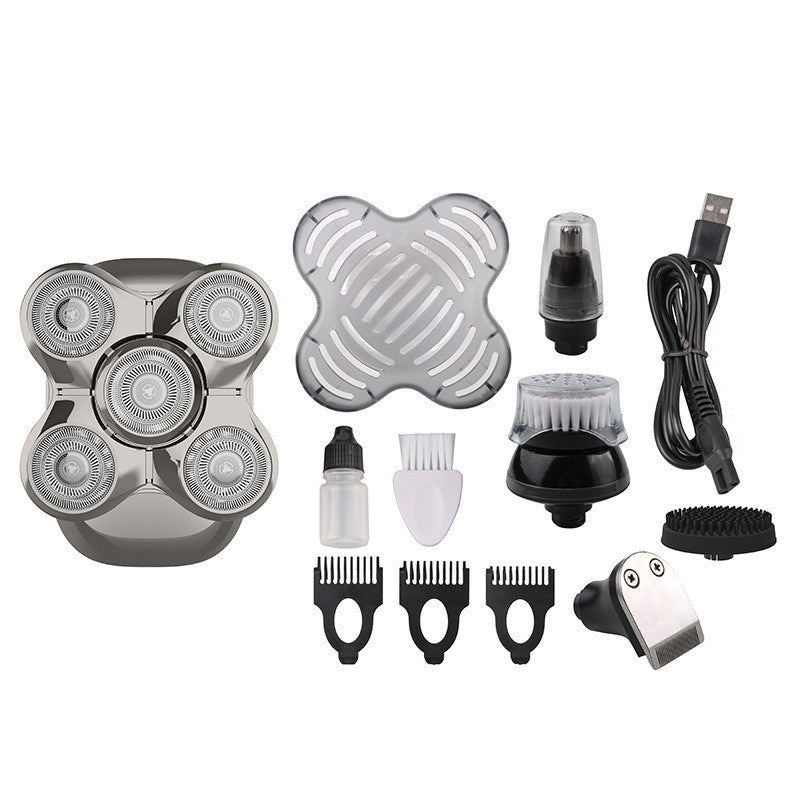 5-in-1 Rechargeable Head & Face Shaver – view 8