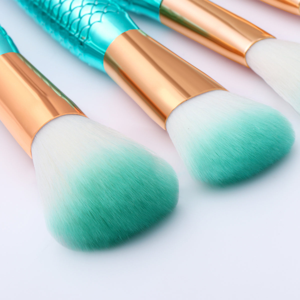 11-Piece Mermaid Makeup Brush Set – view 6