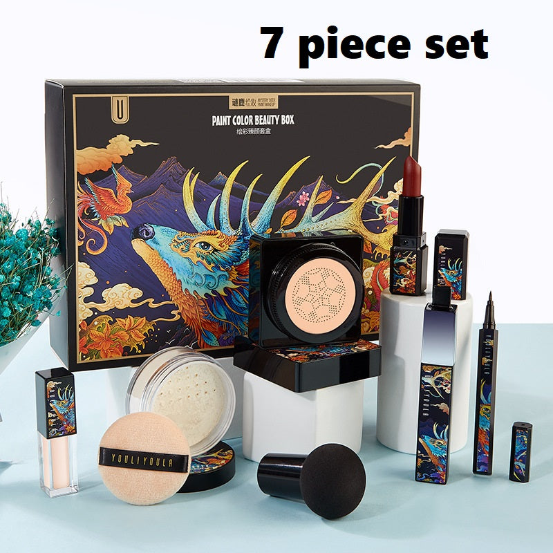 Makeup Gift Set with Cushion BB Cream & Lipstick – 7 or 9 Pieces – view 7