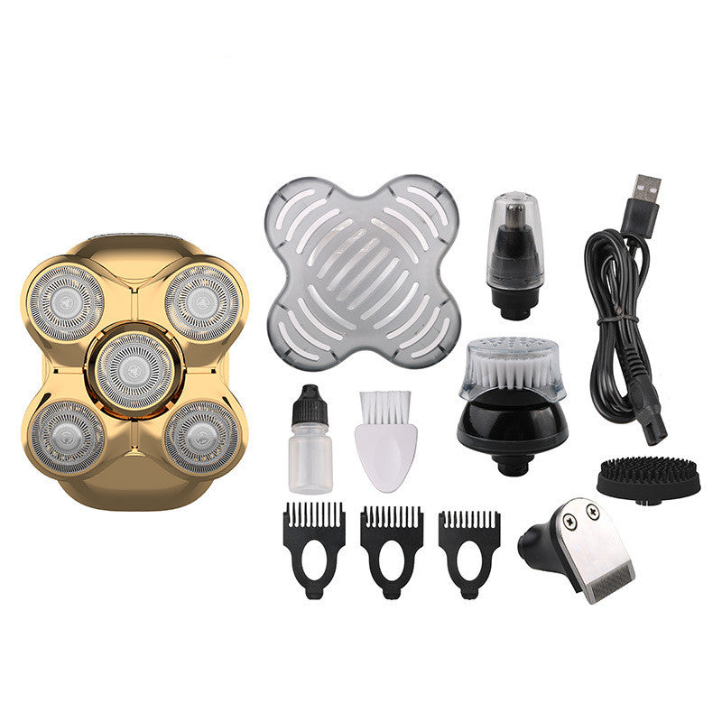 5-in-1 Rechargeable Head & Face Shaver – view 7