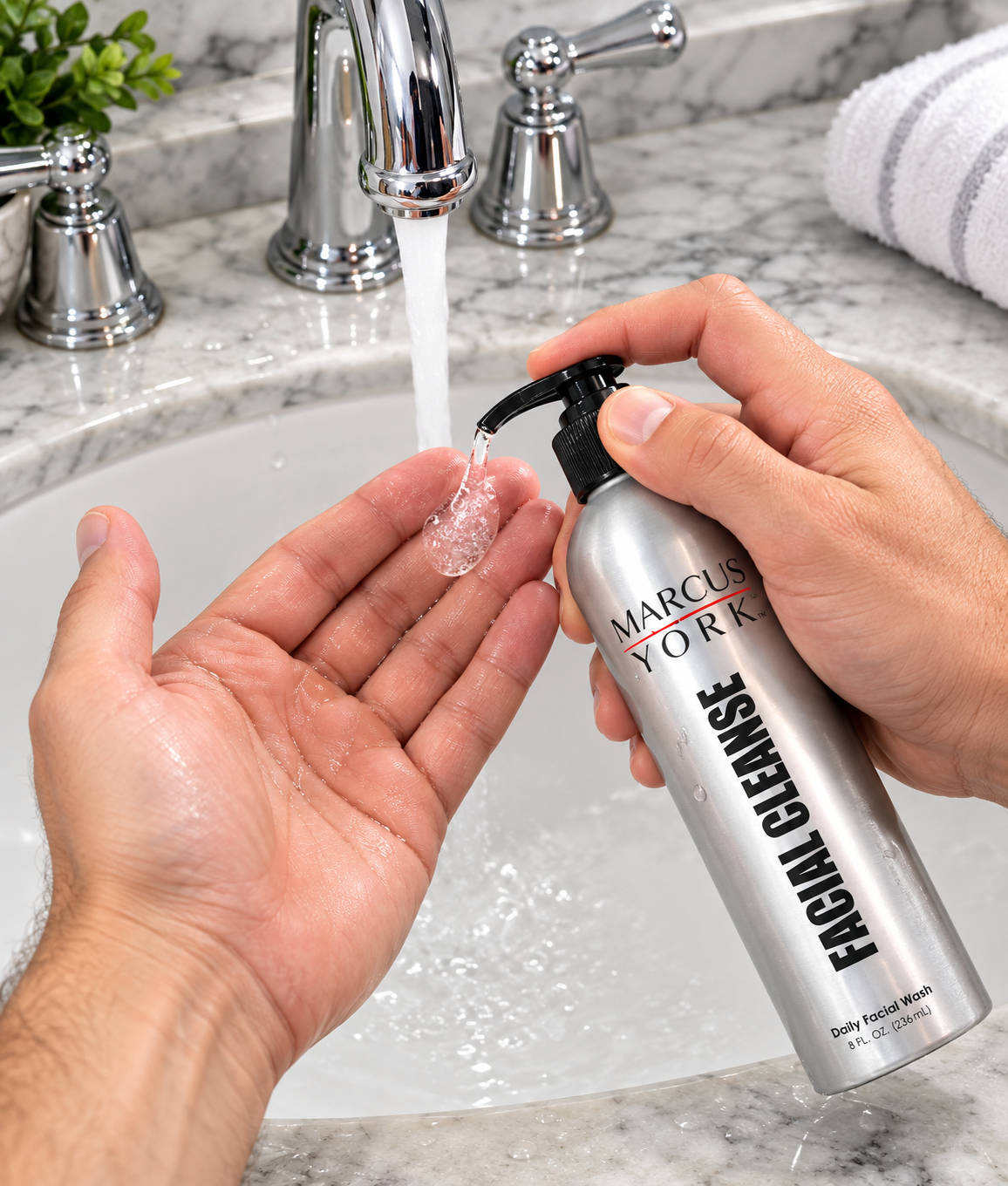 Men's Daily Facial Wash – 8 oz