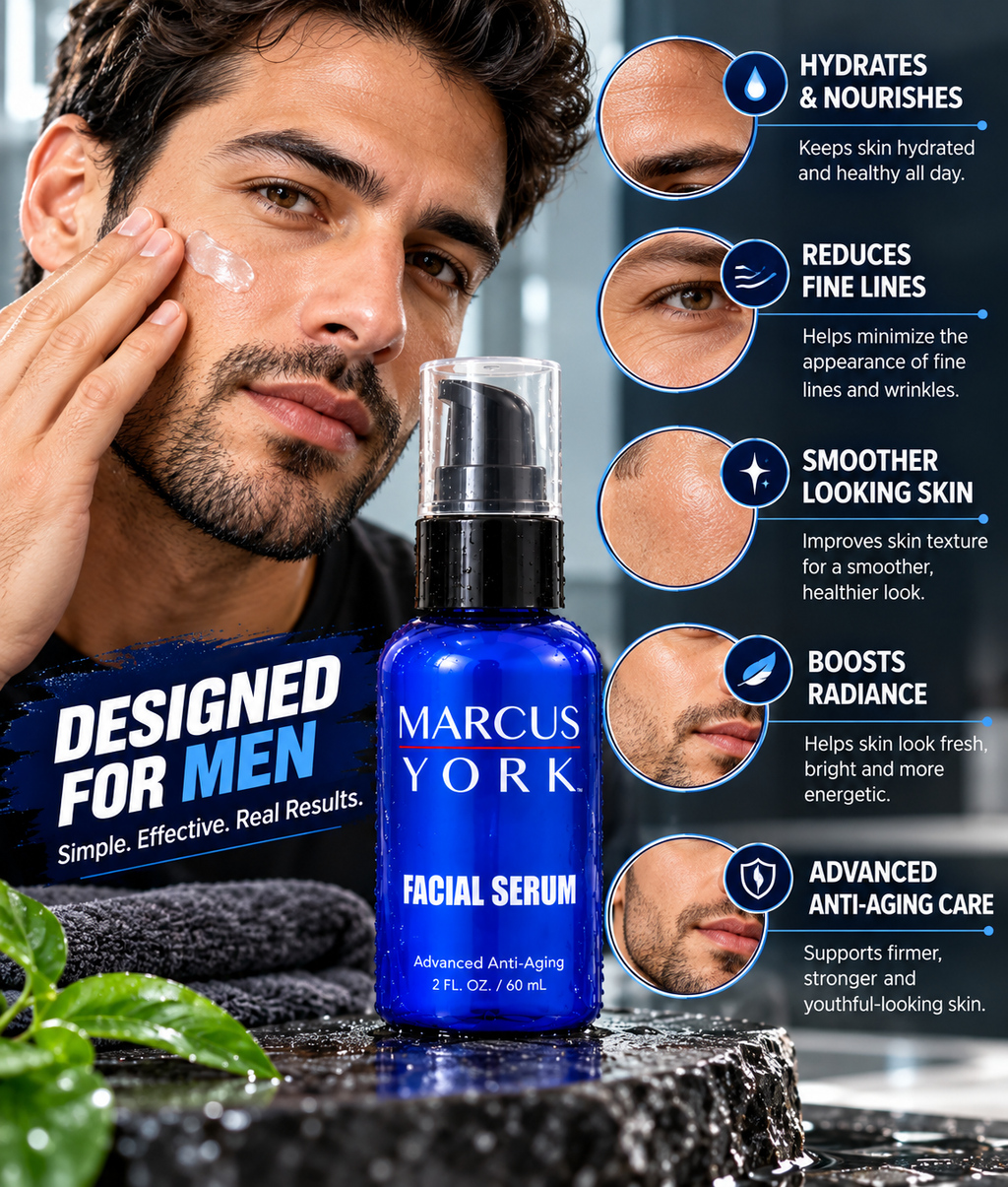 Men's Facial Serum – 2 oz
