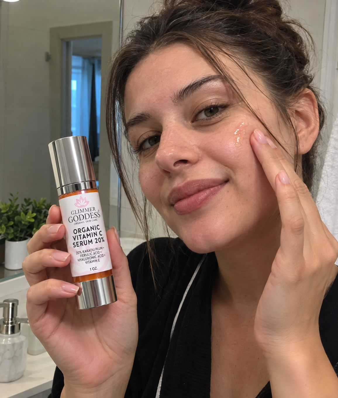 Organic Vitamin C Serum 20% Skin Glow Formula