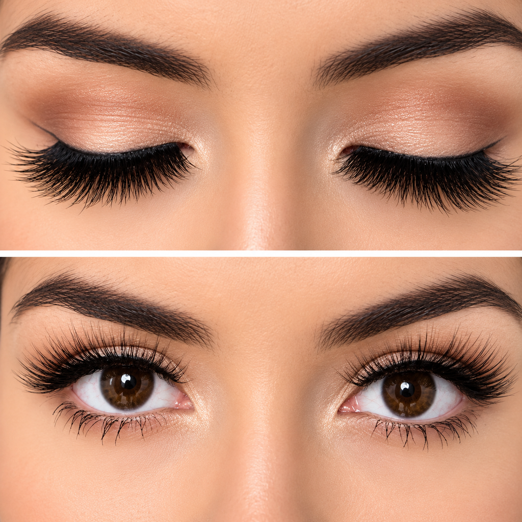 Foxy Fauxmink Eye Lashes Model Z4 – Full & Flared