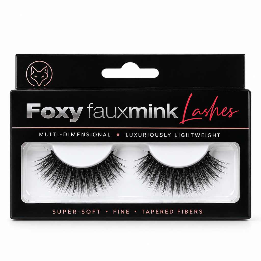 Foxy Fauxmink Eye Lashes Model Z4 – Full & Flared
